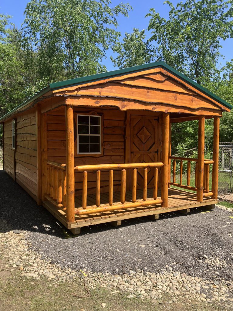 Amish Built Live Edge Cabins Turkey Creek Outdoors
