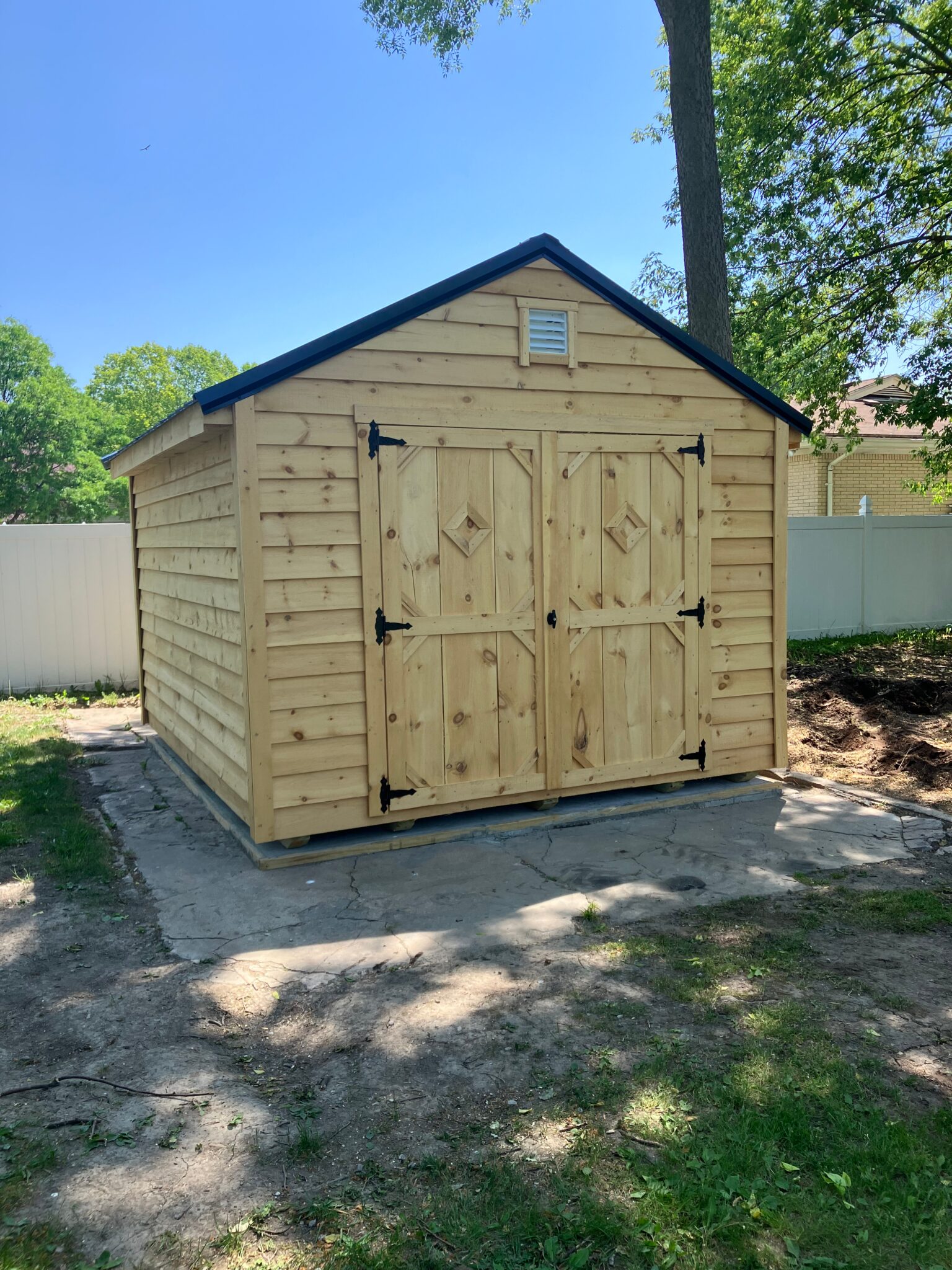 Amish built sheds turkey creek outdoors